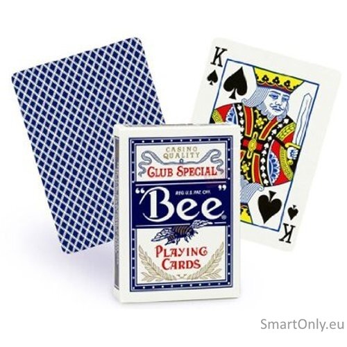 Bee Standard pokerio kortos (Mėlynos) Bee Standard pokerio kortos (Mėlynos)