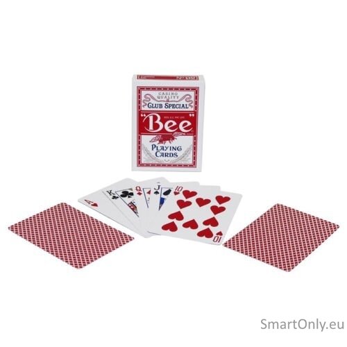 Bee Standard pokerio kortos (Raudonos) 3