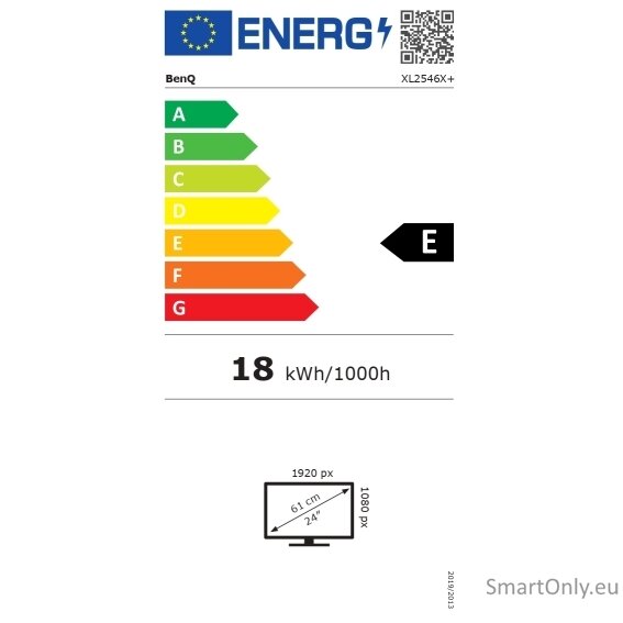 Benq XL2546X+ | 24.1 " | TN | FHD | 16:9 | 280 Hz | 1 ms | 1920 x 1080 pixels | 320 cd/m² | HDMI ports quantity 3 | Dark Grey 8 Benq XL2546X+ | 24.1 " | TN | FHD | 16:9 | 280 Hz | 1 ms | 1920 x 1080 pixels | 320 cd/m² | HDMI ports quantity 3 | Dark Grey 8