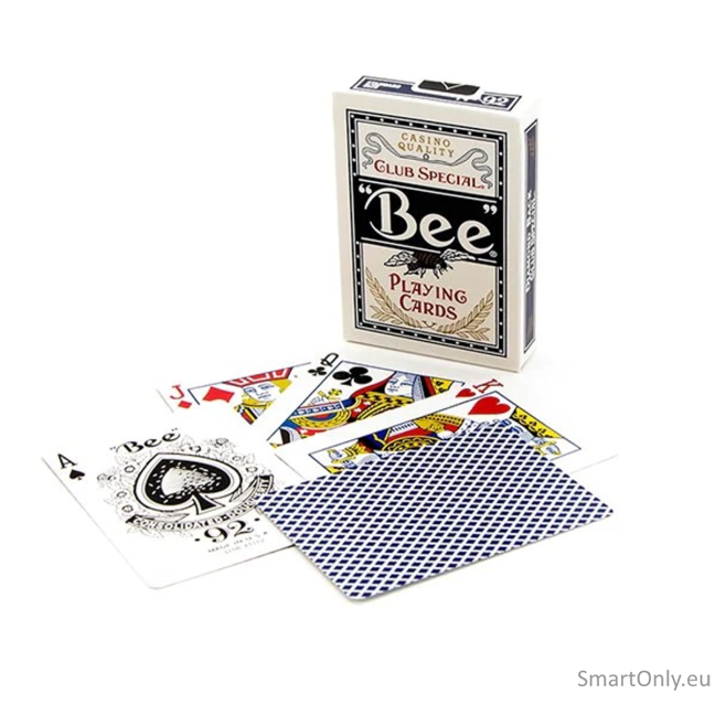 Bee Standard pokerio kortos (Mėlynos) 2 Bee Standard pokerio kortos (Mėlynos) 2