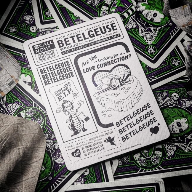Beetlejuice žaidimo kortos Theory 11 6 Beetlejuice žaidimo kortos Theory 11 6