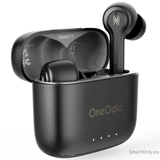 OneOdio F1 TWS belaidės ausinės Black 1