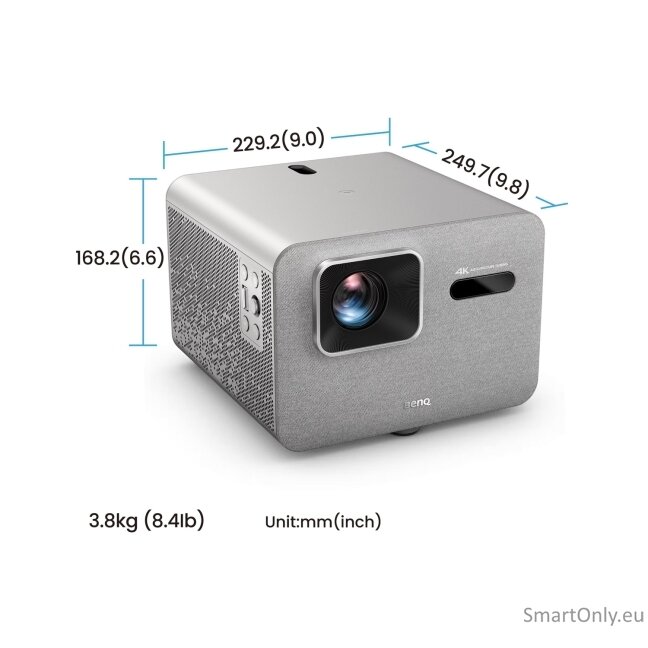 Benq TK705STi Home Entertainment Projector/3840x2160/16:9/3000Lm/600000:1/Grey | Benq Benq TK705STi Home Entertainment Projector/3840x2160/16:9/3000Lm/600000:1/Grey | Benq