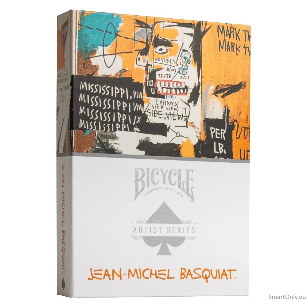Bicycle Artist Series Jean-Michel Basquiat Žaidimo kortų rinkinys R/M Bicycle 5
