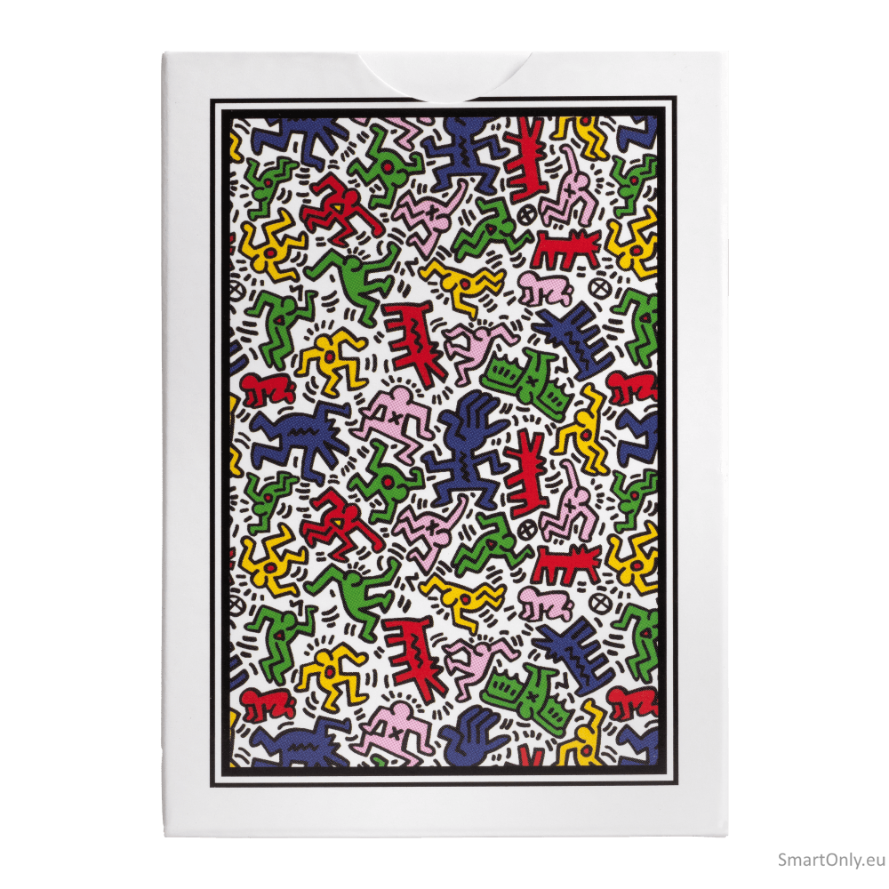 Bicycle Artist Series: Keith Haring Žaidimo kortų rinkinys dėžutėje Bicycle 5