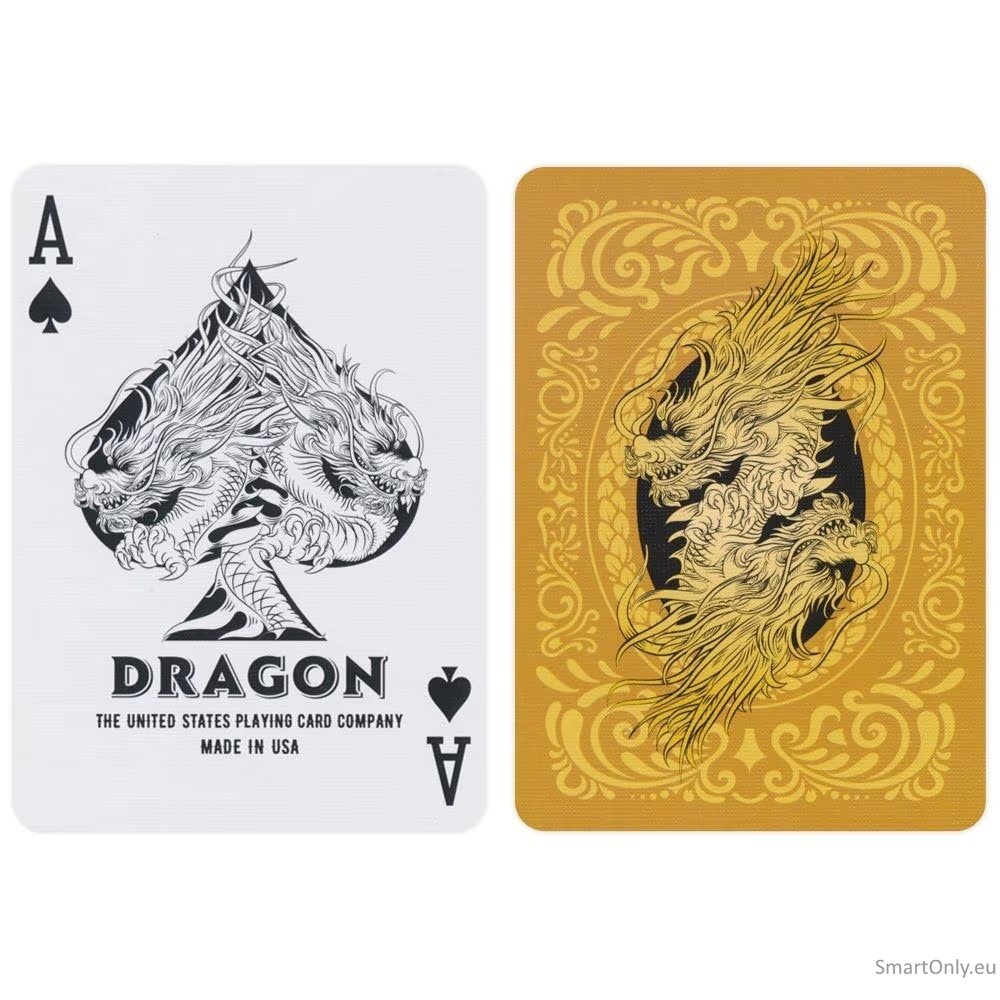 Bicycle Gold Dragon kortos 3 Bicycle Gold Dragon kortos 3
