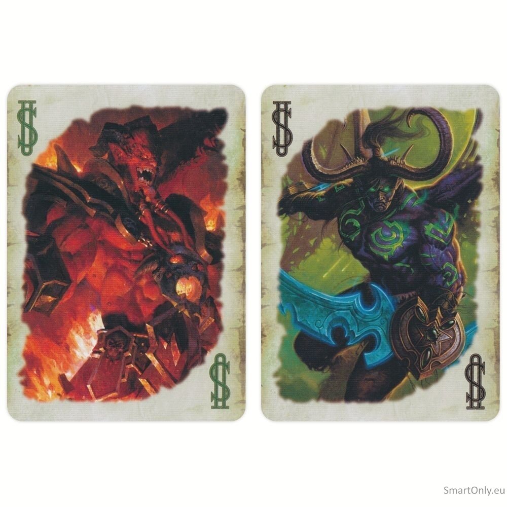 Bicycle World of Warcraft Burning Crusade žaidimo kortos 10