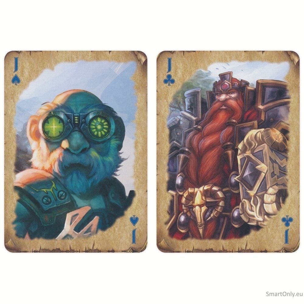 Bicycle World of Warcraft Classic žaidimo kortos 6
