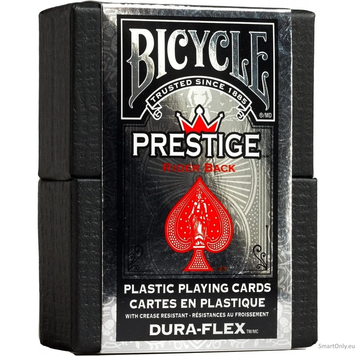 Bicycle Prestige Standard pokerio kortos dėžutėje (Raudonos) Bicycle Prestige Standard pokerio kortos dėžutėje (Raudonos)