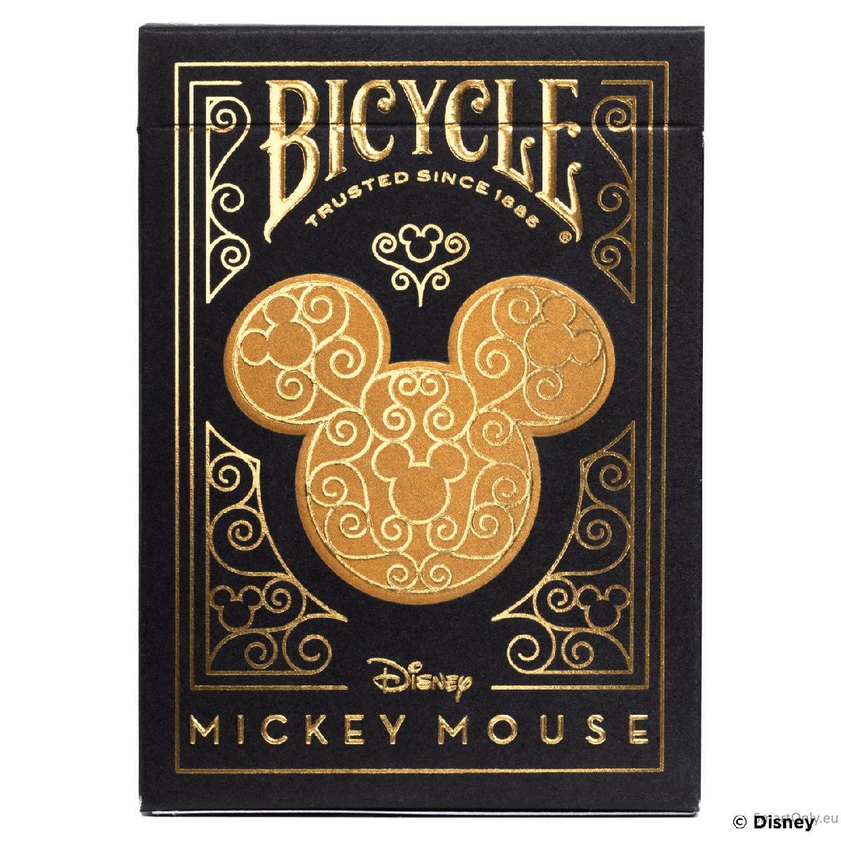 Bicycle Disney Mickey Mouse kortos (juodos ir auksinės) 3 Bicycle Disney Mickey Mouse kortos (juodos ir auksinės) 3