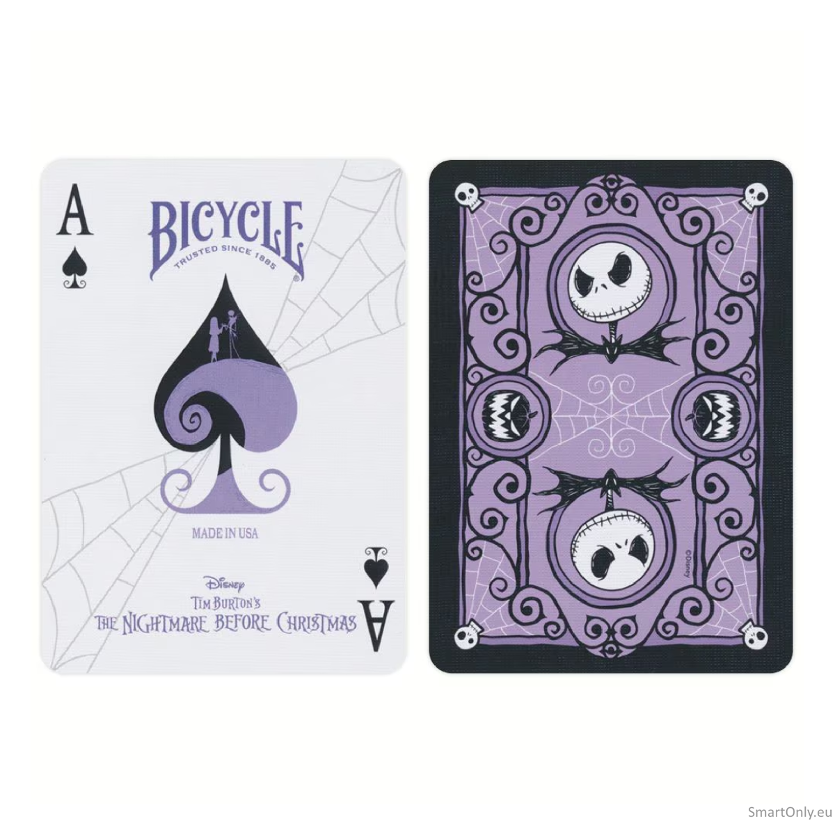 Bicycle Disney Nightmare Before Christmas žaidimo kortos 5 Bicycle Disney Nightmare Before Christmas žaidimo kortos 5