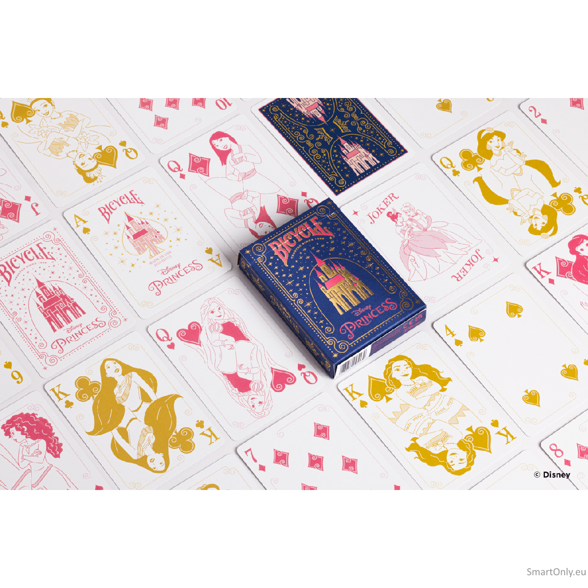 Bicycle Disney Princess Navy kortos 6