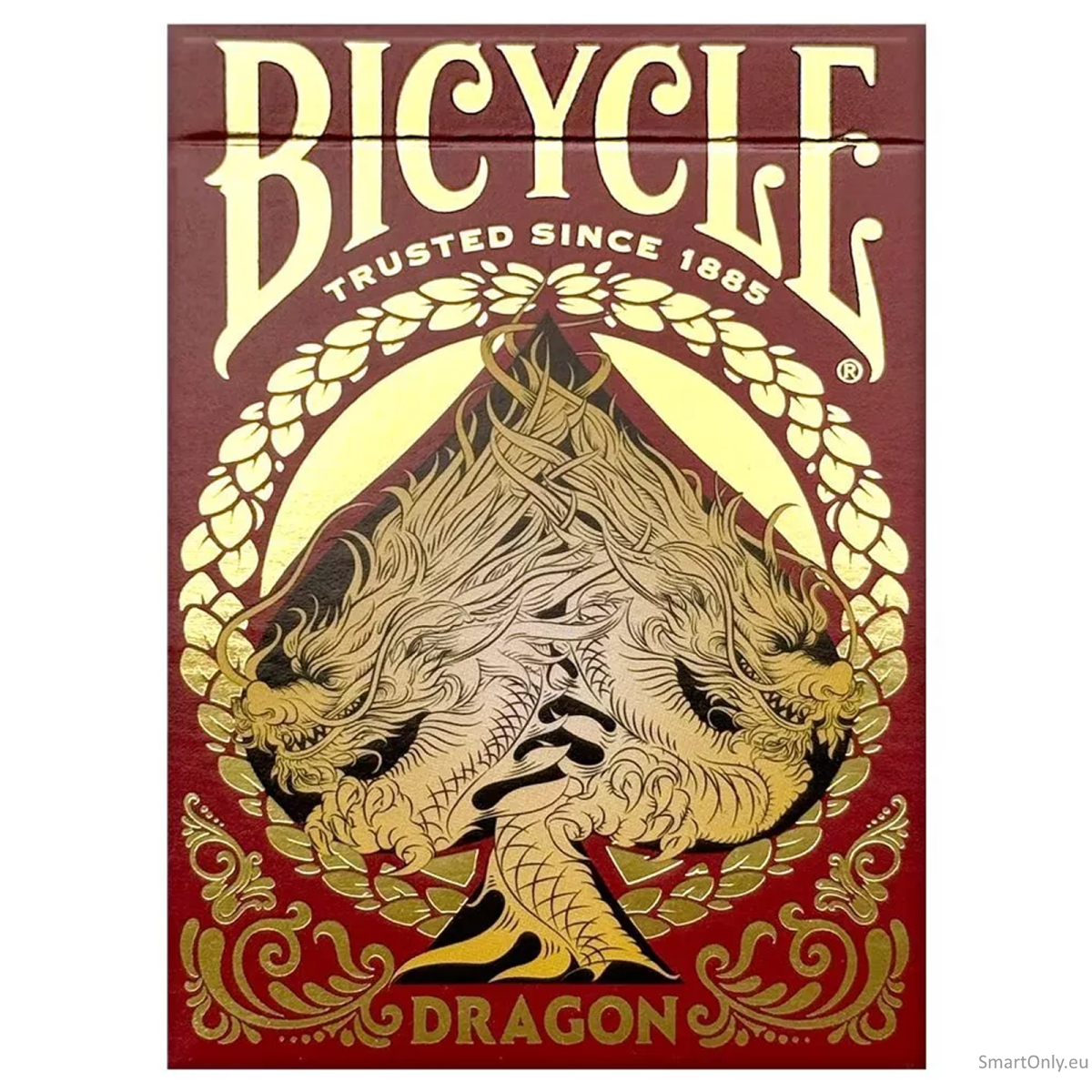 Bicycle Dragon žaidimo kortos (raudona) 1 Bicycle Dragon žaidimo kortos (raudona) 1