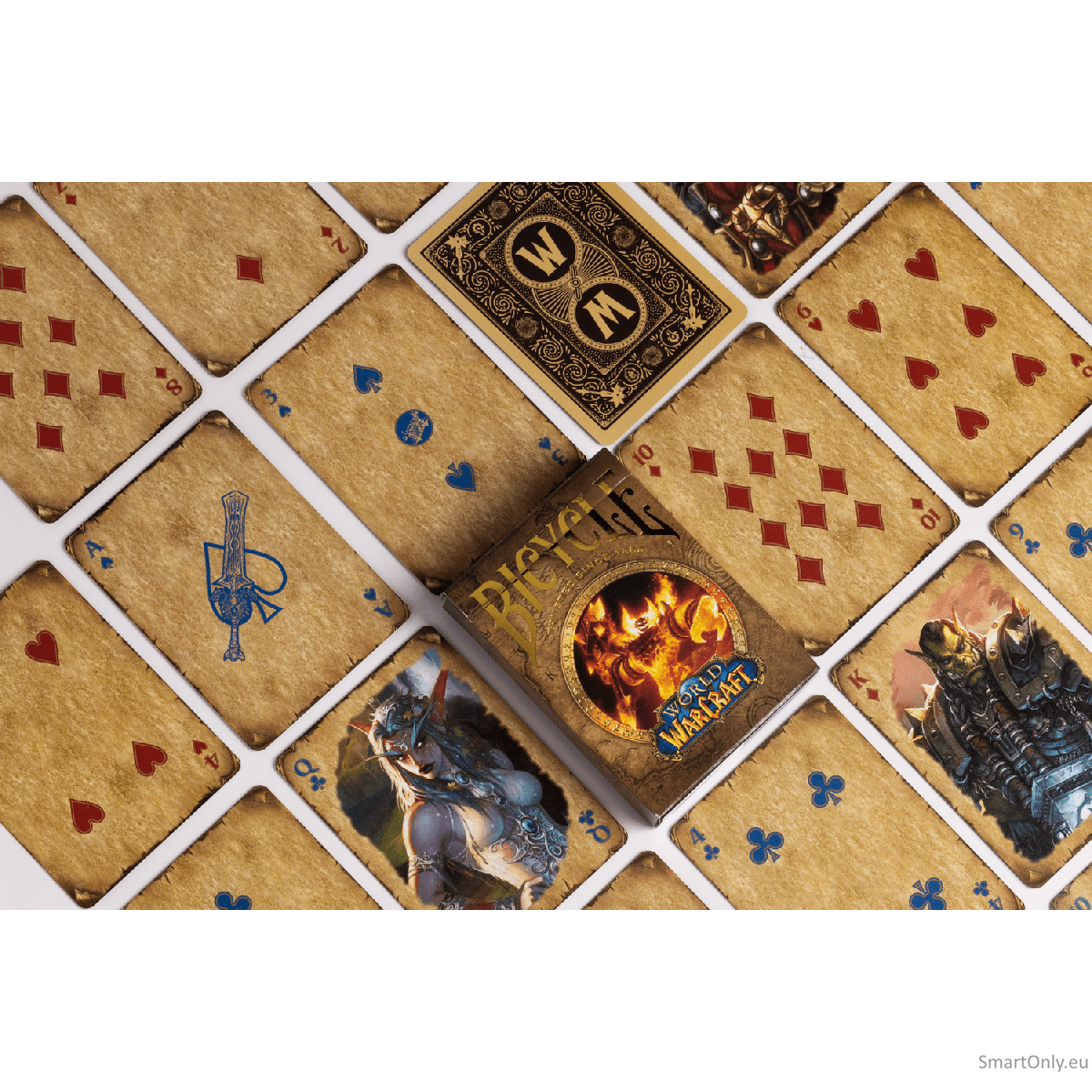 Bicycle World of Warcraft Classic žaidimo kortos 10