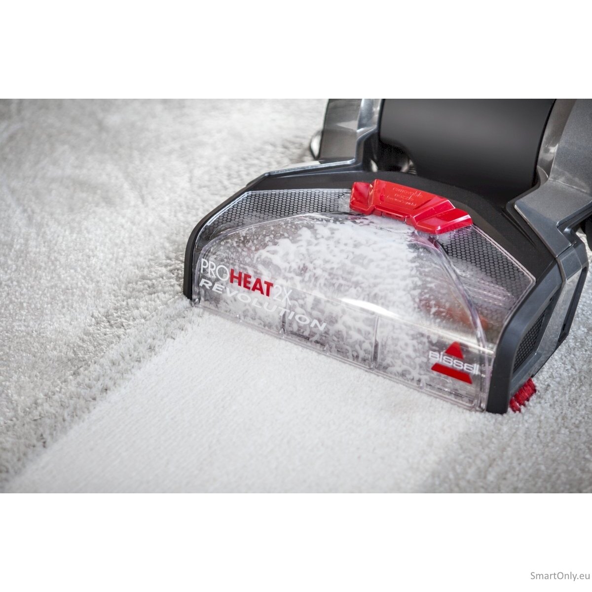 Bissell Carpet Cleaner ProHeat 2x Revolution Corded operating, Handstick, Washing function, 800 W, Red/Titanium, Warranty 24 month(s) 6