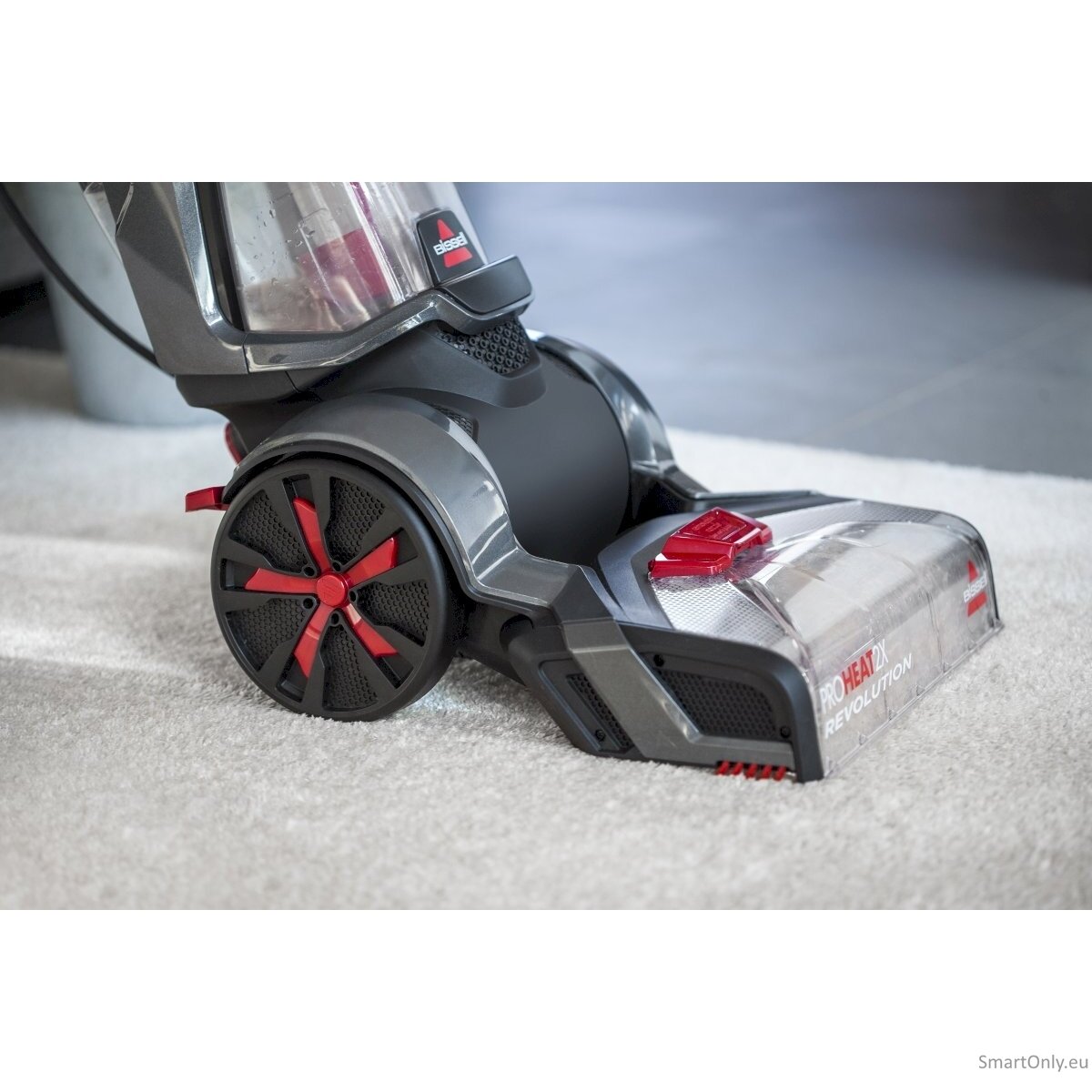 Bissell Carpet Cleaner ProHeat 2x Revolution Corded operating, Handstick, Washing function, 800 W, Red/Titanium, Warranty 24 month(s) 7 Bissell Carpet Cleaner ProHeat 2x Revolution Corded operating, Handstick, Washing function, 800 W, Red/Titanium, Warranty 24 month(s) 7