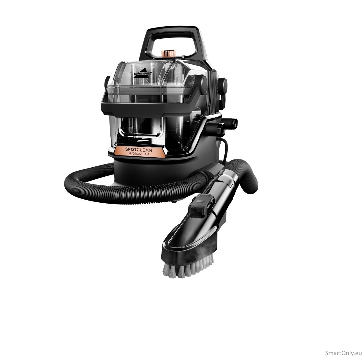 Bissell Portable Carpet and Upholstery Cleaner SpotClean HydroSteam Pro Corded operating Washing function - V 1000 W Black 4 Bissell Portable Carpet and Upholstery Cleaner SpotClean HydroSteam Pro Corded operating Washing function - V 1000 W Black 4