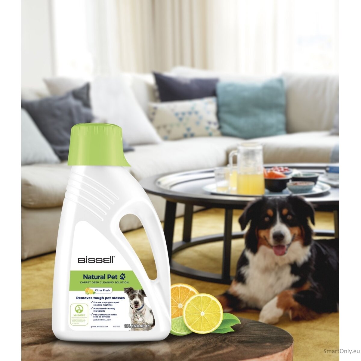 Bissell Upright Carpet Cleaning Solution Natural Wash and Refresh Pet 1500 ml 2