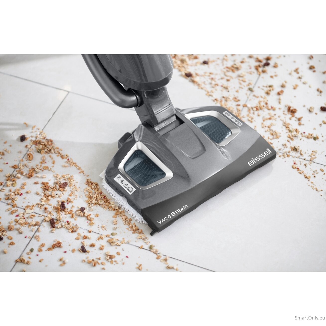 Bissell All-in-one Vacuum and Steam Mop | Vac & Steam | Power 1600 W | Water tank capacity 0.4 L | Titanium/Bossanova Blue 9
