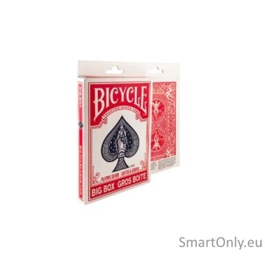 Bicycle Big Box kortos raudonos
