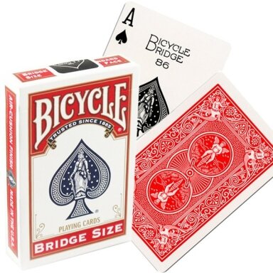 bicycle-rider-back-bridge-size-kortos-raudonos