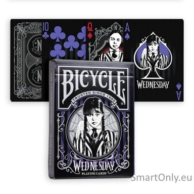 bicycle-wednesday-addams-zaidimo-kortos
