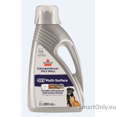 Bissell CrossWave Pet Pro Oxy Multi-surface formula Cleaning solution, 2 L Bissell CrossWave Pet Pro Oxy Multi-surface formula Cleaning solution, 2 L