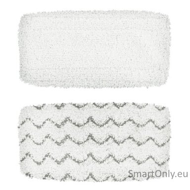 bissell-microfiber-steam-mop-pad-kit-for-symphony-1132n1977n-2-pcs-white