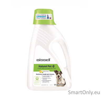 Bissell Upright Carpet Cleaning Solution Natural Wash and Refresh Pet 1500 ml