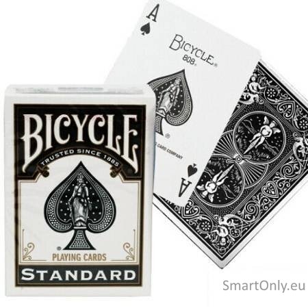 Bicycle Rider Standard pokerio kortos (Juodos) Bicycle Rider Standard pokerio kortos (Juodos)