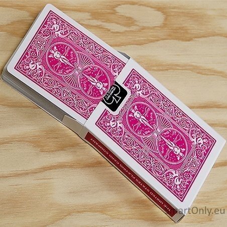 Bicycle Fuchsia Rider Back kortos 2