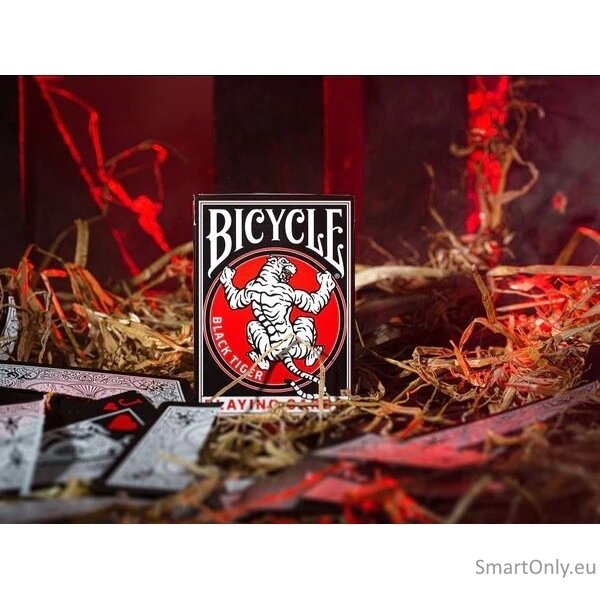 Bicycle Black Tiger revival edition žaidimo kortos 9 Bicycle Black Tiger revival edition žaidimo kortos 9