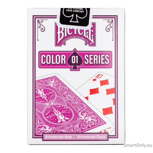 Bicycle Color Series #1 Berry žaidimo kortos 4 Bicycle Color Series #1 Berry žaidimo kortos 4
