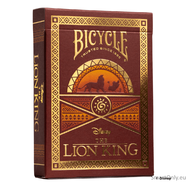 Bicycle Disney Lion King žaidimo kortos 1 Bicycle Disney Lion King žaidimo kortos 1