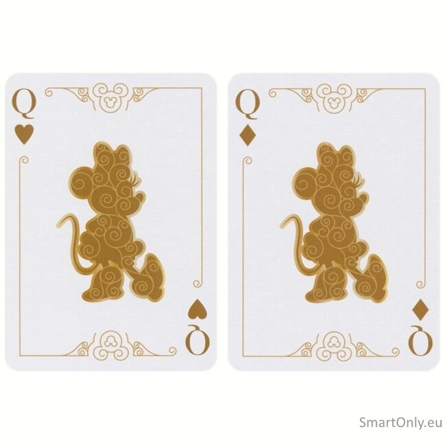 Bicycle Disney Mickey Mouse kortos (juodos ir auksinės) 8