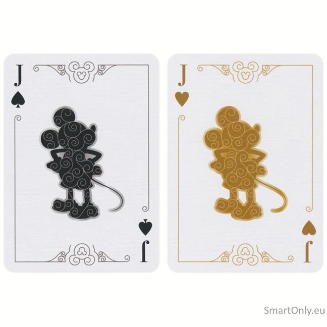 Bicycle Disney Mickey Mouse kortos (juodos ir auksinės) 11 Bicycle Disney Mickey Mouse kortos (juodos ir auksinės) 11