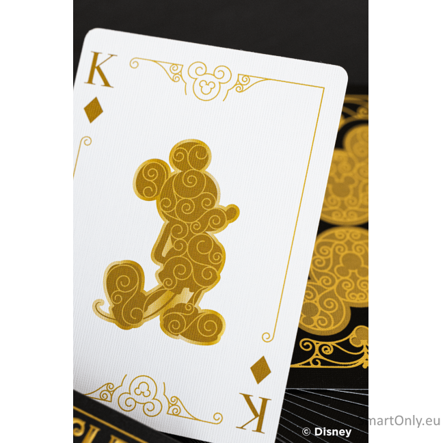 Bicycle Disney Mickey Mouse kortos (juodos ir auksinės) 7 Bicycle Disney Mickey Mouse kortos (juodos ir auksinės) 7