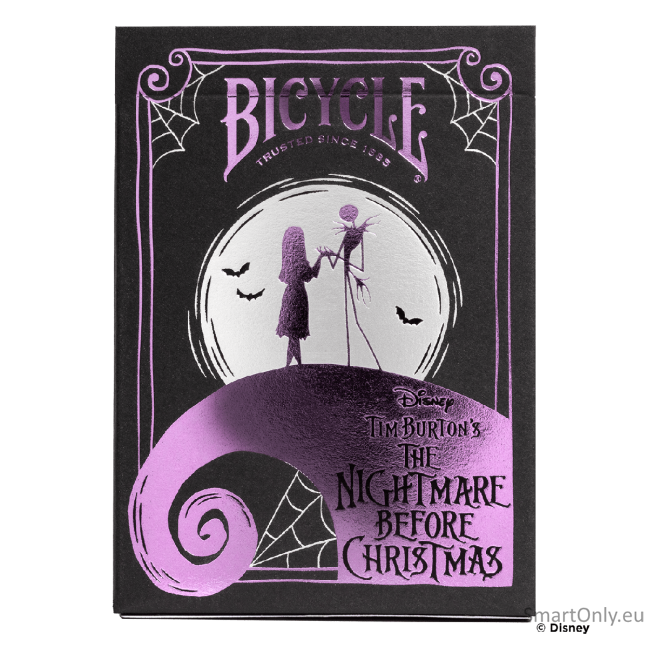 Bicycle Disney Nightmare Before Christmas žaidimo kortos 2 Bicycle Disney Nightmare Before Christmas žaidimo kortos 2