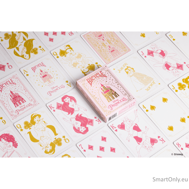 Bicycle Disney Princess Pink kortos 1