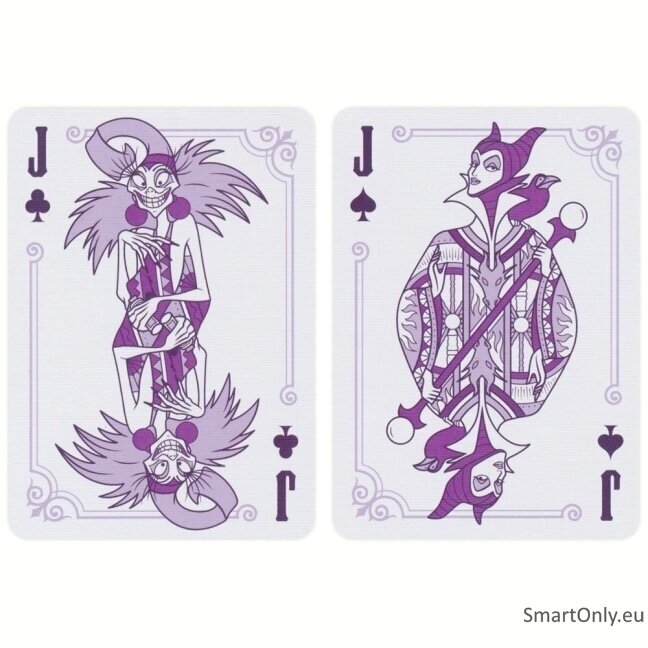 Bicycle Disney Villains žaidimo kortos (violetinės) 5 Bicycle Disney Villains žaidimo kortos (violetinės) 5