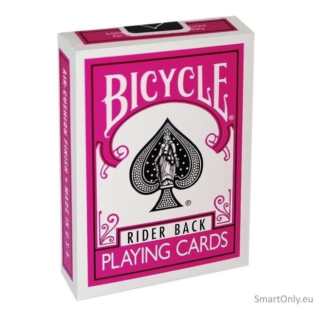 Bicycle Fuchsia Rider Back kortos 3