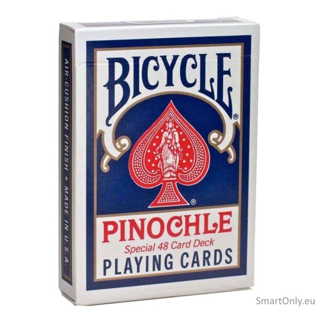 Bicycle Pinochle Standard kortos (Mėlynos) 1