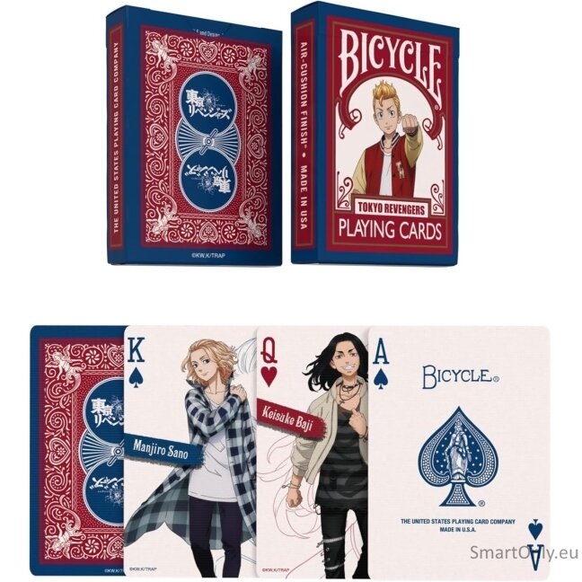 Bicycle Tokyo Revengers Anime žaidimo kortos 1 Bicycle Tokyo Revengers Anime žaidimo kortos 1