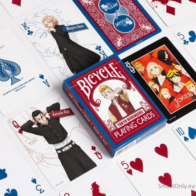 Bicycle Tokyo Revengers Anime žaidimo kortos 3 Bicycle Tokyo Revengers Anime žaidimo kortos 3