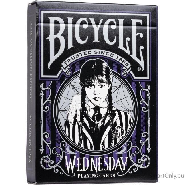 Bicycle Wednesday Addams žaidimo kortos 4 Bicycle Wednesday Addams žaidimo kortos 4