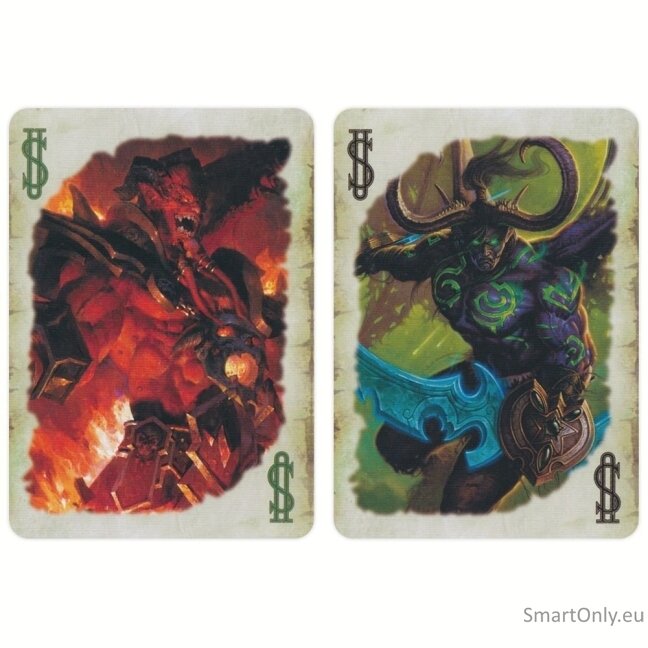 Bicycle World of Warcraft Burning Crusade žaidimo kortos 10