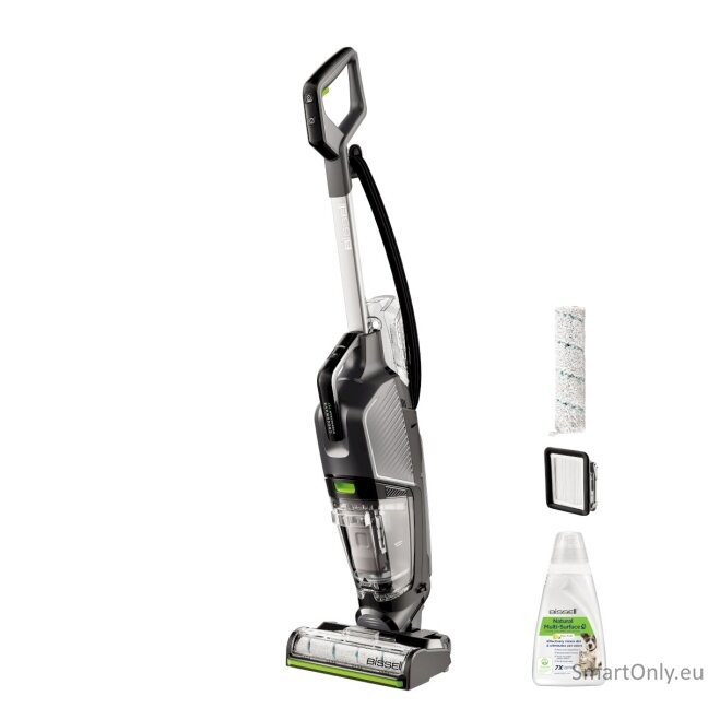 Bissell All-in one Multi-Surface Cleaner 3527N Crosswave HydroSteam Pet Select Corded operating Washing function N/A V 1100 W Titanium/Black/Silver/Lime 4