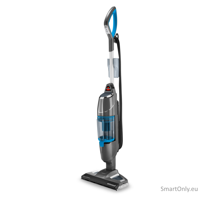 Bissell All-in-one Vacuum and Steam Mop | Vac & Steam | Power 1600 W | Water tank capacity 0.4 L | Titanium/Bossanova Blue 5 Bissell All-in-one Vacuum and Steam Mop | Vac & Steam | Power 1600 W | Water tank capacity 0.4 L | Titanium/Bossanova Blue 5