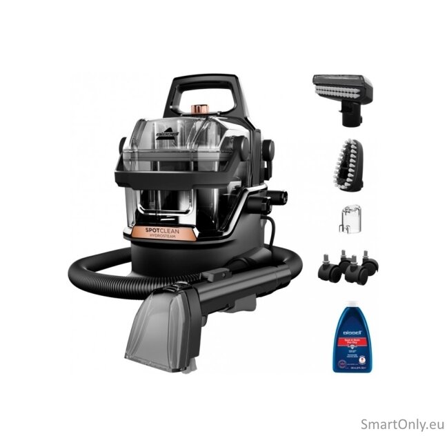 Bissell Portable Carpet and Upholstery Cleaner SpotClean HydroSteam Pro Corded operating Washing function - V 1000 W Black 5