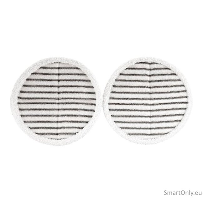 Bissell SpinWave Pads - 4 x Scrubby White 3 Bissell SpinWave Pads - 4 x Scrubby White 3